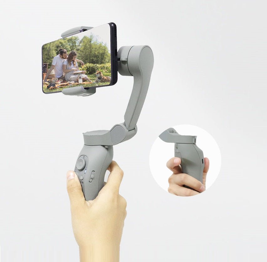 Portable Foldable Phone Gimbal (3 - Axis Stabilization) - Sixin1