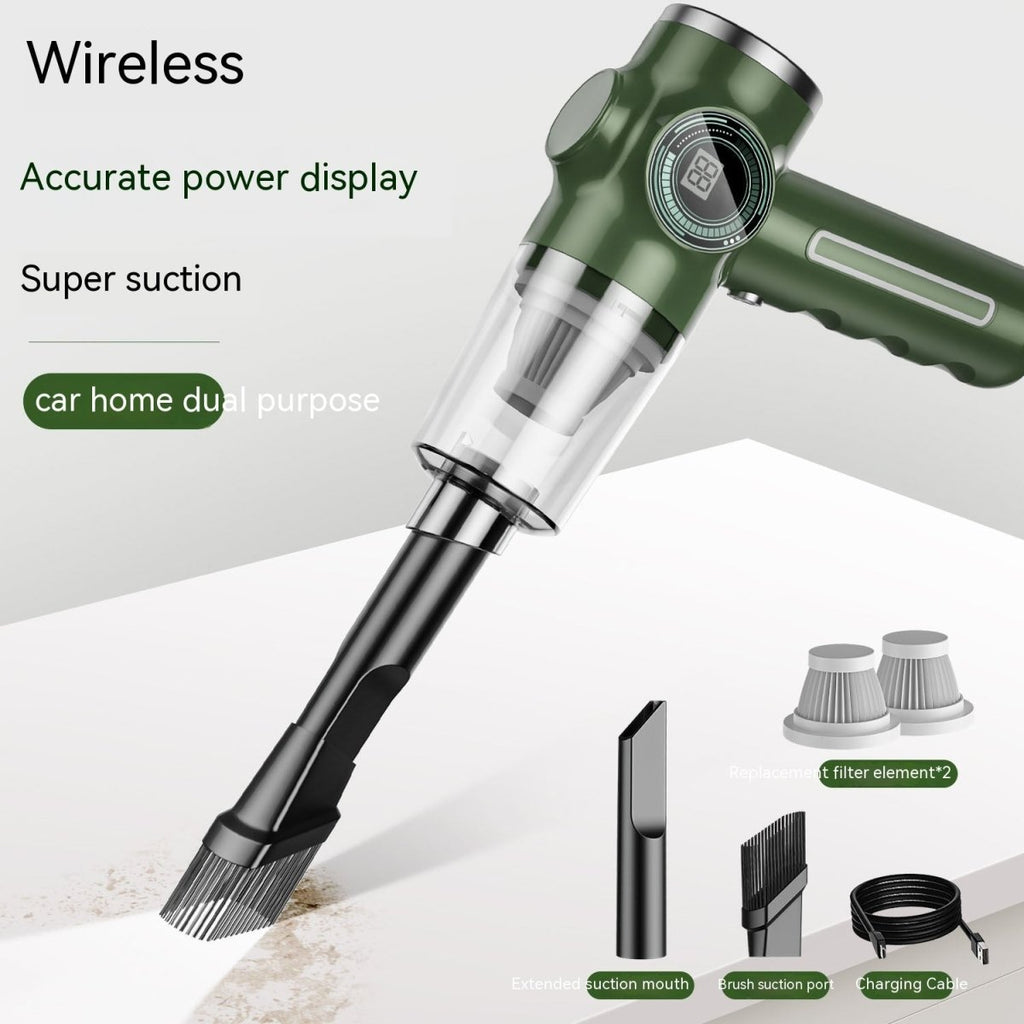 Portable Handheld Vacuum: Wireless Mini Cleaner for Car & Home Use - Sixin1