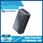 Portable Power Bank with Digital Screen: High - Capacity Backup Charger - Sixin1