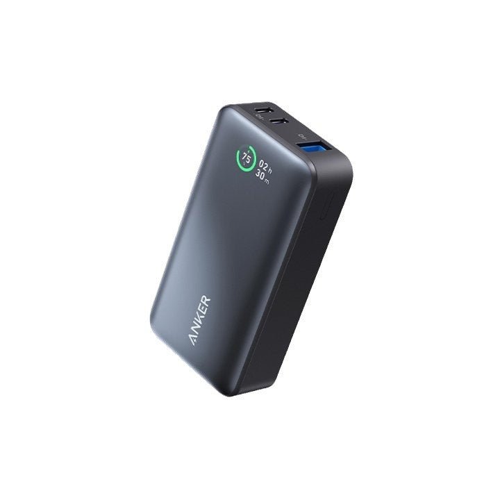 Portable Power Bank with Digital Screen: High - Capacity Backup Charger - Sixin1