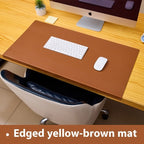 Premium Double - Sided Desk Pad: Large Mouse Mat for Office Setup - Sixin1