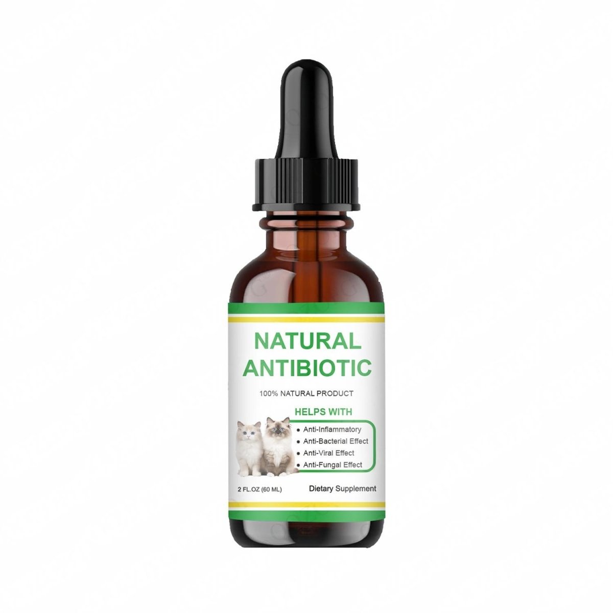 Premium Salmon Oil Drops for Dogs & Cats: Skin, Coat & Joint Support - Sixin1