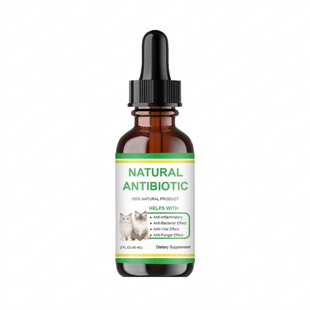 Premium Salmon Oil Drops for Dogs & Cats: Skin, Coat & Joint Support - Sixin1