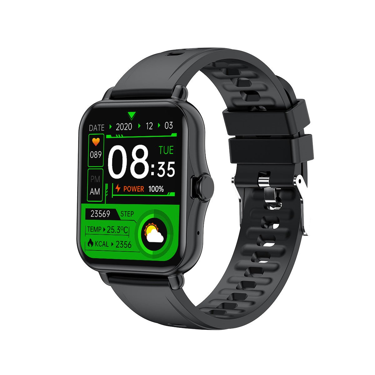 Q8 Y20 Smartwatch: Large Display, Bluetooth Calling & Music Contro - Sixin1