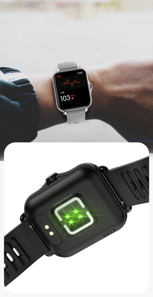 Q8 Y20 Smartwatch: Large Display, Bluetooth Calling & Music Contro - Sixin1