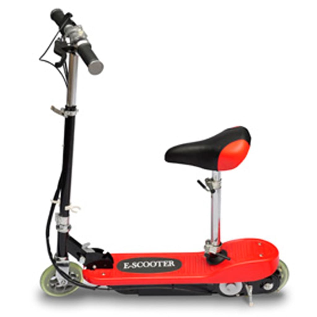 Seated Electric Scooter 120W: Lightweight Commuter E-Scooter - Sixin1