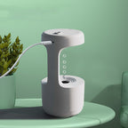 Smart Anti - Gravity Humidifier with Clock - Sixin1