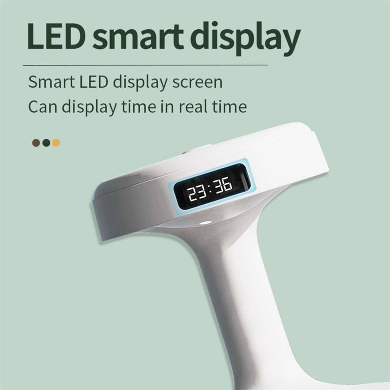 Smart Anti - Gravity Humidifier with Clock - Sixin1