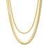 Classic Snake Chain Necklace Set