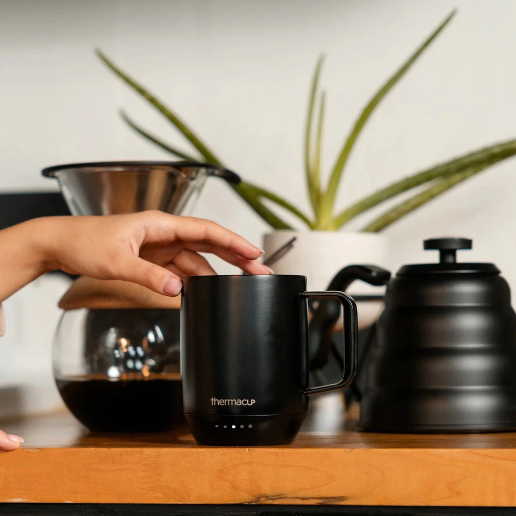ThermaCup Premium Heated Coffee Mug | 5 Settings, 12oz - Sixin1