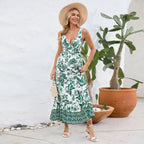 Trendy Floral Summer Dress: Women’s European & American Casual Look - Sixin1