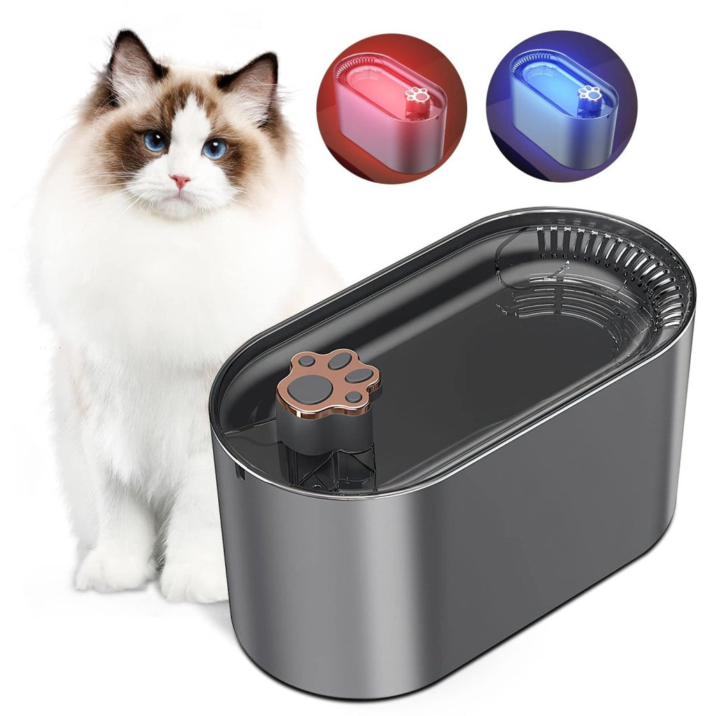 Ultra - Quiet LED Pet Drinking Fountain - Sixin1
