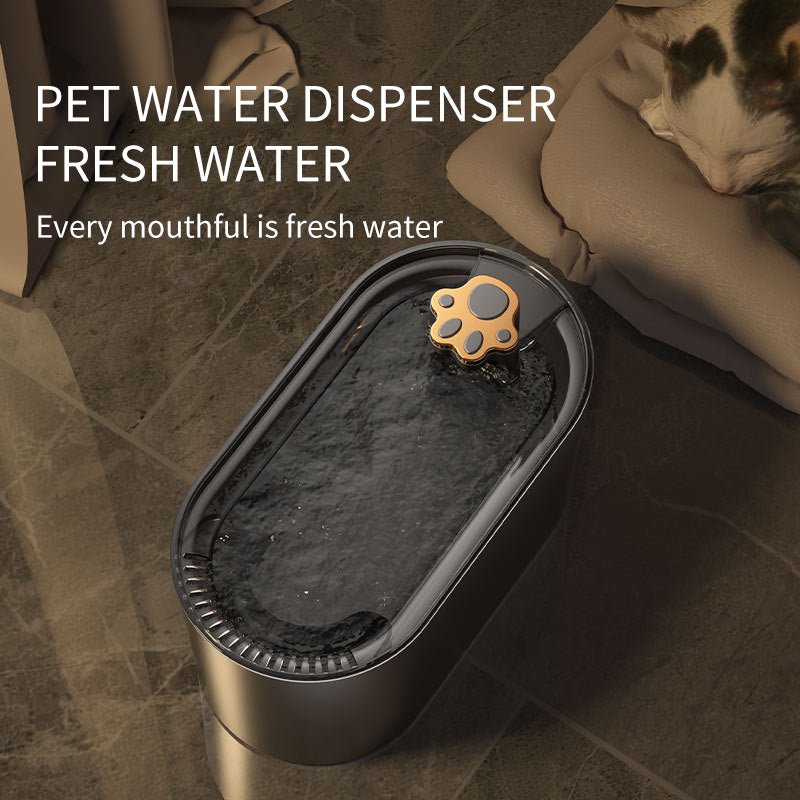 Ultra - Quiet LED Pet Drinking Fountain - Sixin1