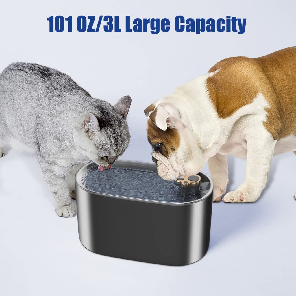 Ultra - Quiet LED Pet Drinking Fountain - Sixin1