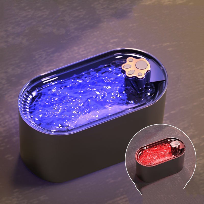 Ultra - Quiet LED Pet Drinking Fountain - Sixin1