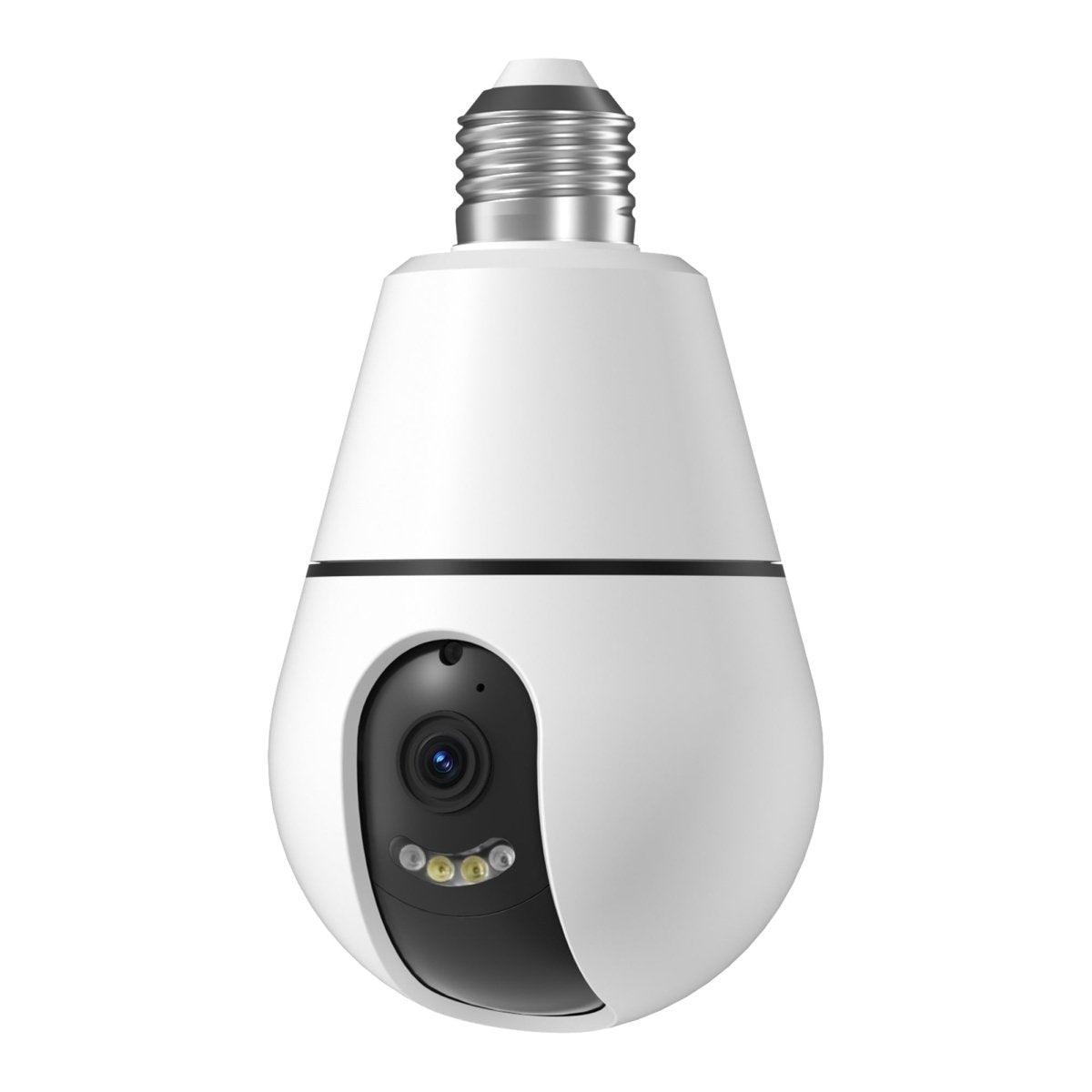 Wireless 360° Bulb Camera: 3MP HD AI Security Camera for Home - Sixin1