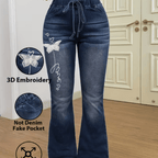 Women’s Drawstring Waist Pants: Wide Waistband Comfort Fit - Sixin1