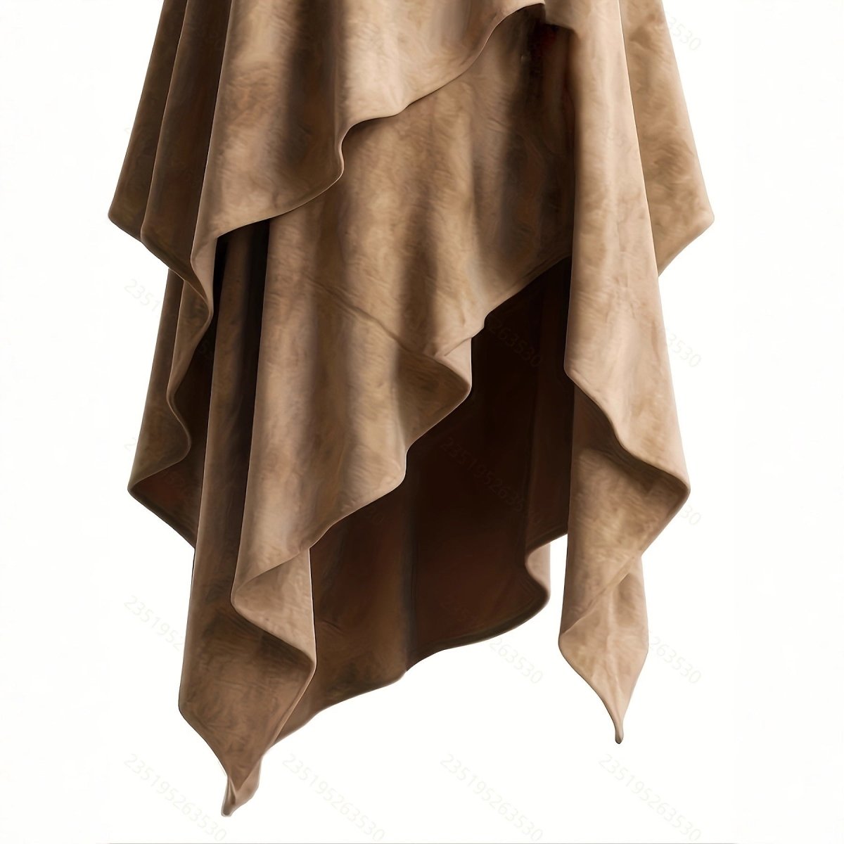 Women’s Irregular Hem Suede Skirt: Chic Asymmetrical Style - Sixin1