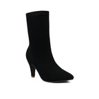 Women’s Pointed - Toe Stiletto Heel Boots: Elegant High - Fashion Design - Sixin1