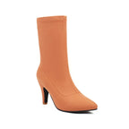 Women’s Pointed - Toe Stiletto Heel Boots: Elegant High - Fashion Design - Sixin1