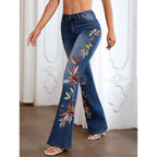 Women’s Slimming High - Stretch Jeans: Sculpting Everyday Fit - Sixin1