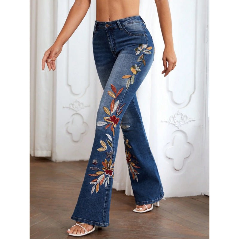 Women’s Slimming High - Stretch Jeans: Sculpting Everyday Fit - Sixin1