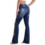 Women’s Slimming High - Stretch Jeans: Sculpting Everyday Fit - Sixin1