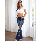 Women’s Slimming High - Stretch Jeans: Sculpting Everyday Fit - Sixin1