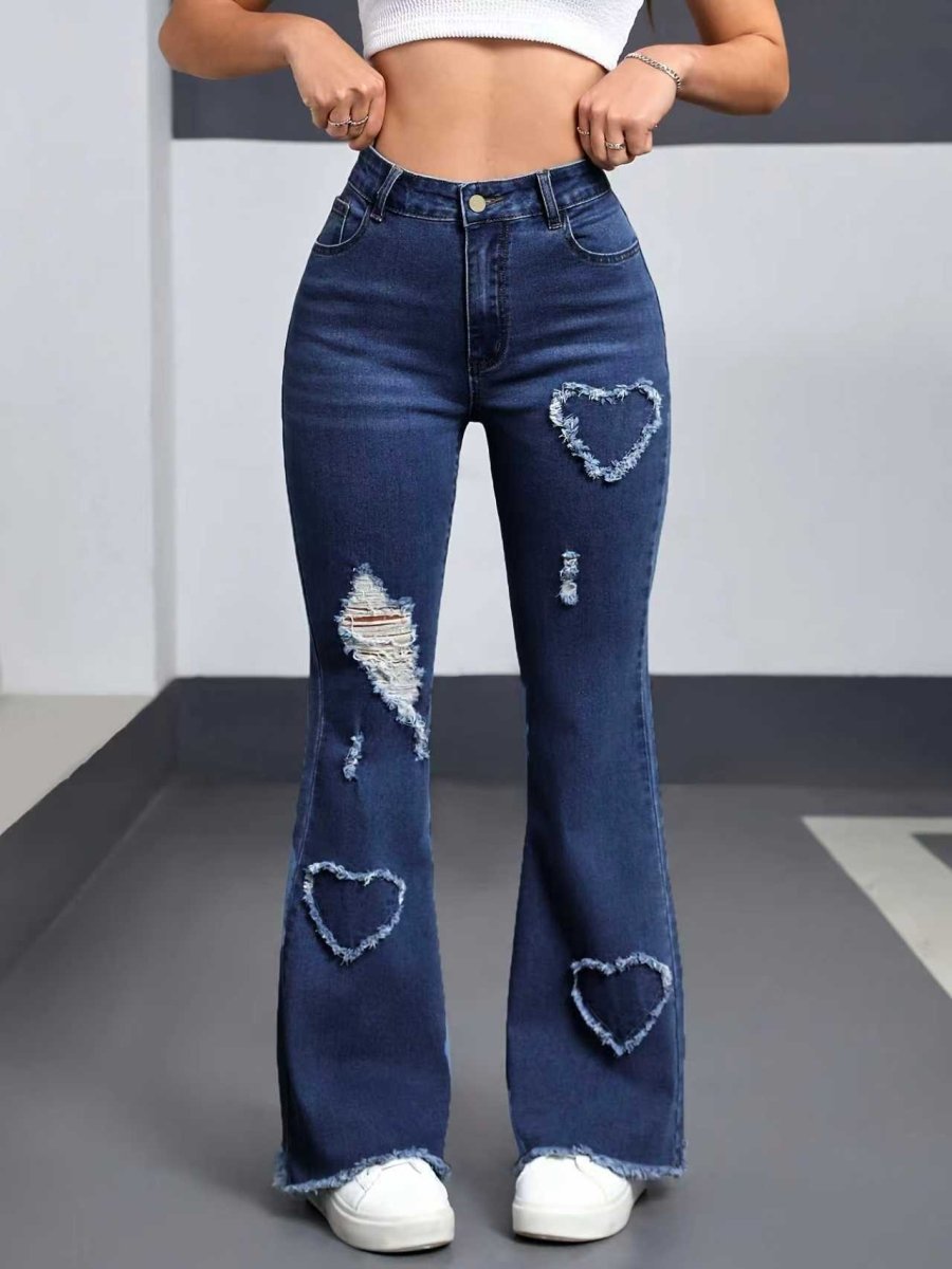 Women’s Stylish Casual Denim Jeans: Everyday Classic Fit - Sixin1