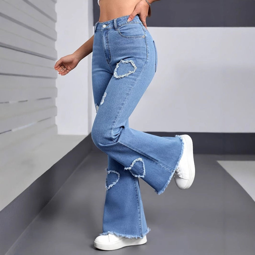 Women’s Stylish Casual Denim Jeans: Everyday Classic Fit - Sixin1