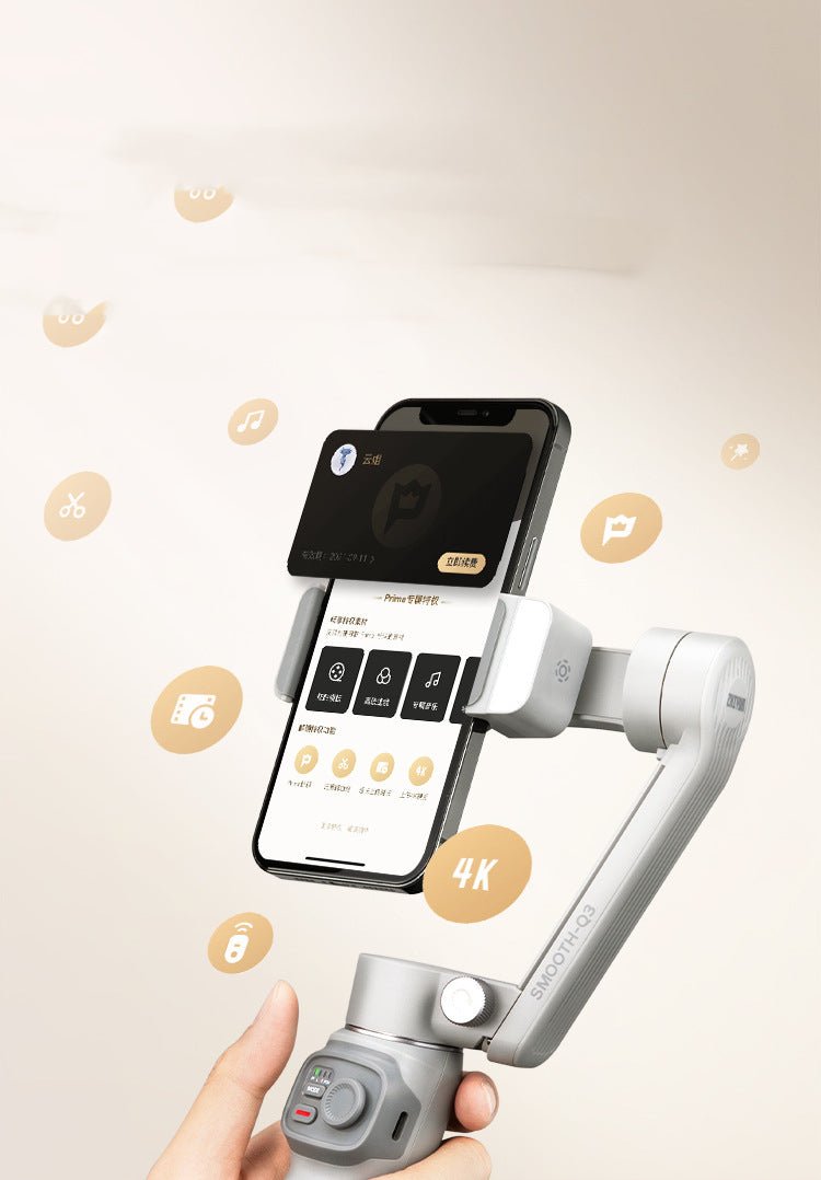 Zhiyun Alloy 3 - Axis Phone Gimbal Stabilizer - Sixin1